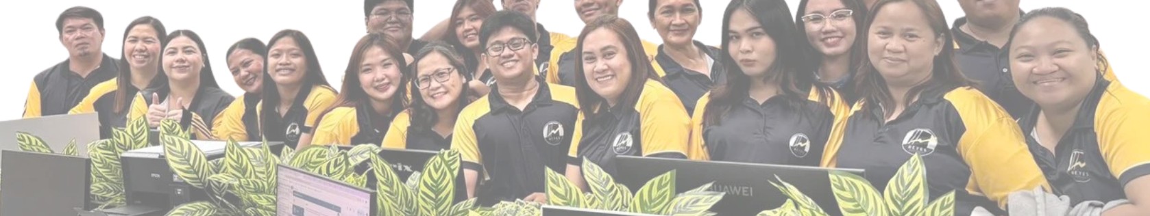 The Reyes Management & Bookkeeping Services team at work in the office
